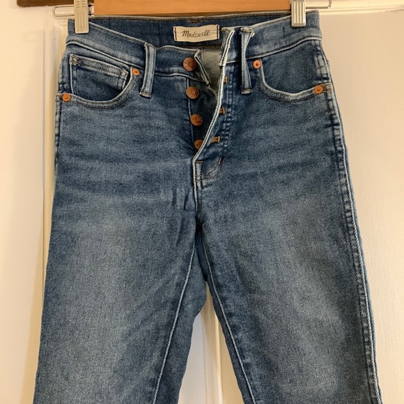Madewell 10” High-Rise Skinny in Cordova Wash 23P - Picture 1 of 6